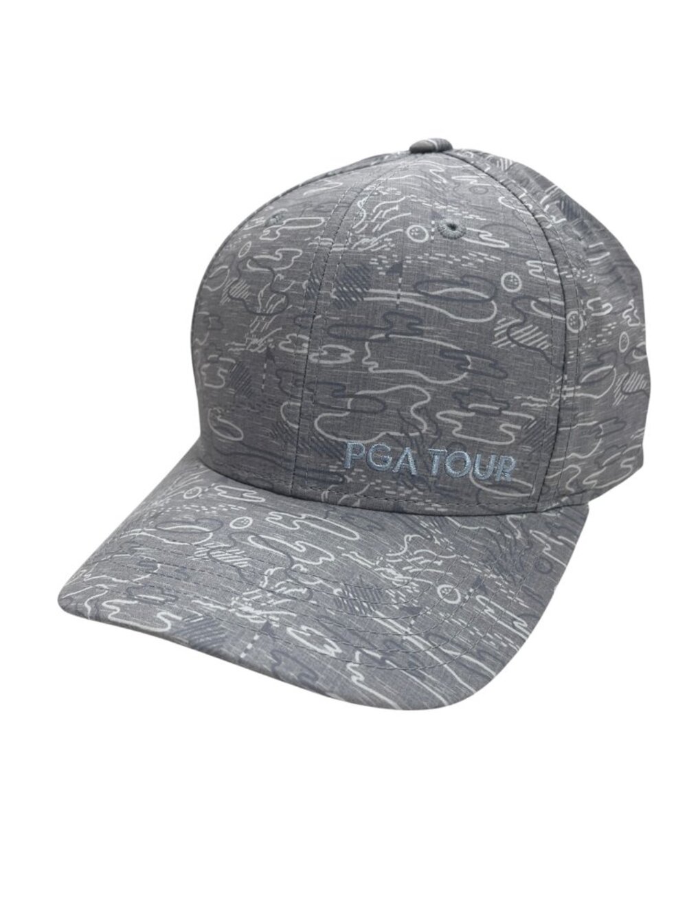 PGA Tour Golf Flex Cap Gray NWT